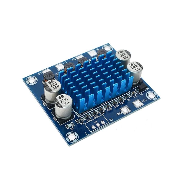 Kit modul AMPLIFICATOR AUDIO stereo auto 2 x 30 w clasa D ieftin 12V