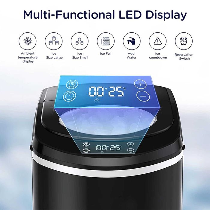 Masina de gheata HOSOME DBJ-12AL/ aparat de facut cuburi,  2,1 L