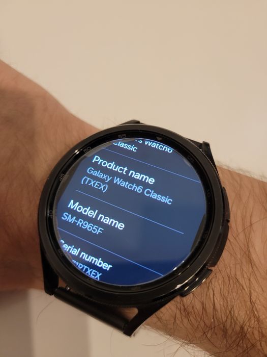 Galaxy Watch 6 Classic 47 mm, LTE + каишки