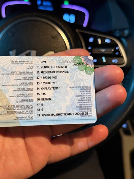 Кия каренс 2024 8 ой хеч кати бумаган петно хам йук хали янги Хиди бор