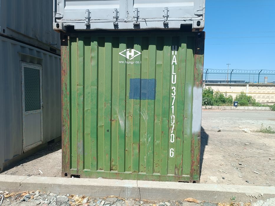 6 metrli konteyner