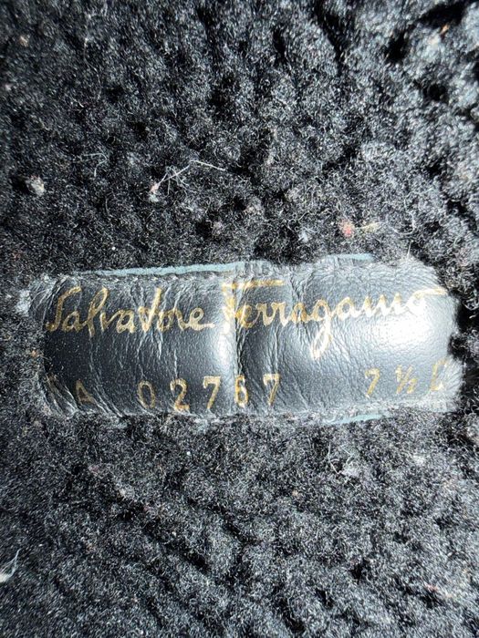 Сапоги теплые от Salvatorre Ferragamo