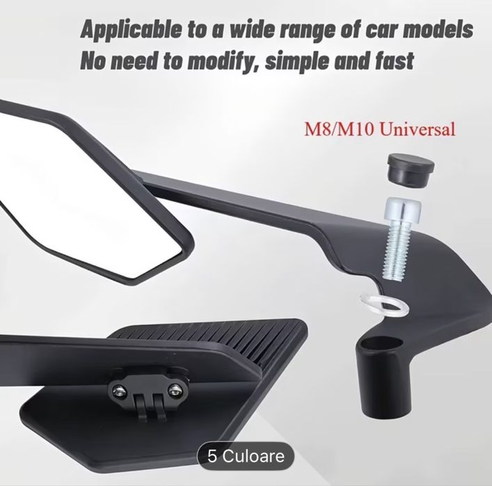 Oglinzi Moto / scuter pliabile aerodinamice