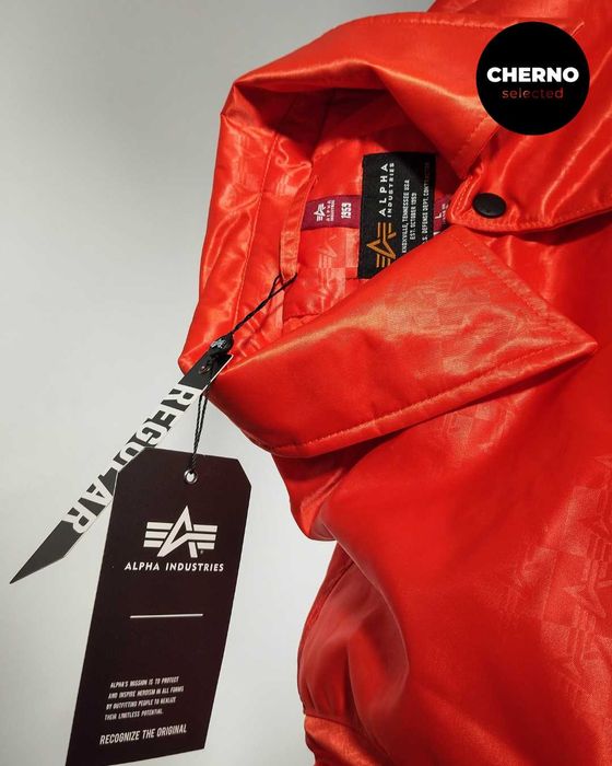 Мъжко бомбър яке ALPHA INDUSTRIES Coach Logo Bomber Jacket  - L•XL