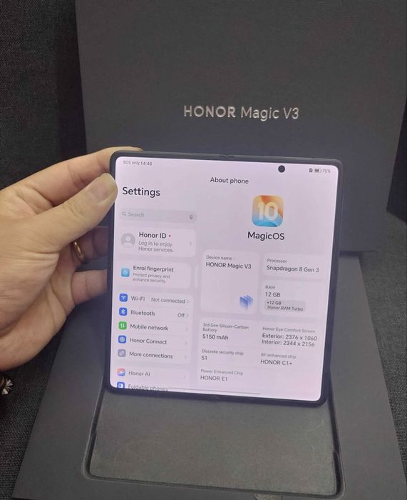 Honor Magic V3 , NOU , 512 GB , 16 GB RAM