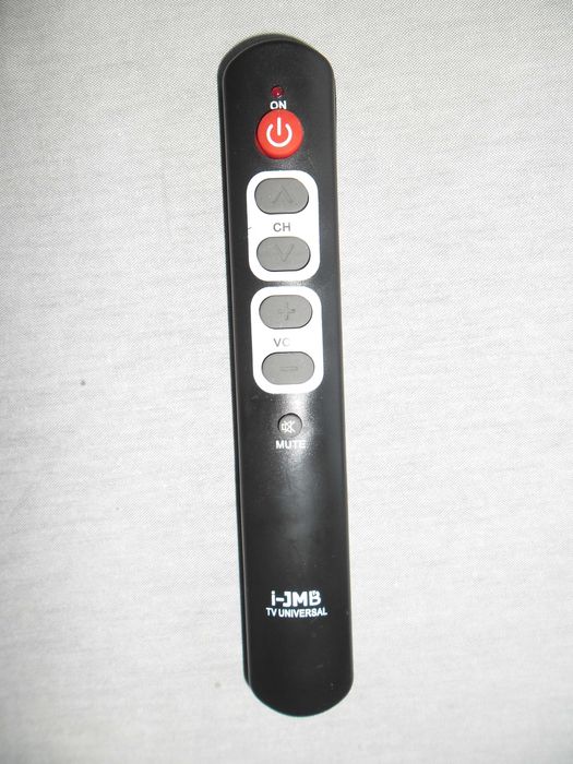 Универсално дистанционно за телевизор с 6 бутона.
