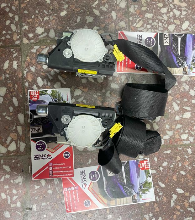 Mercedes Benz S w222 set centuri siguranta fata / spate - kit airbag