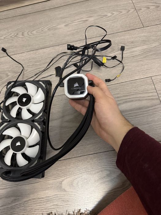 Cooler lichid corsair h100i platinum se  , toate prinderile !