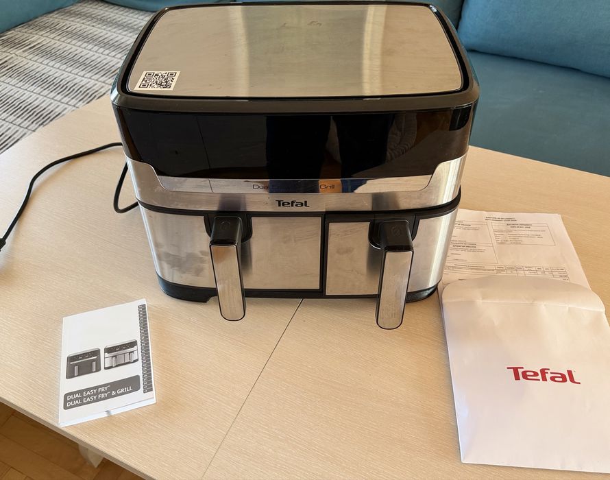Tefal Dual Easy Fry & Grill 8.3L – с гаранция