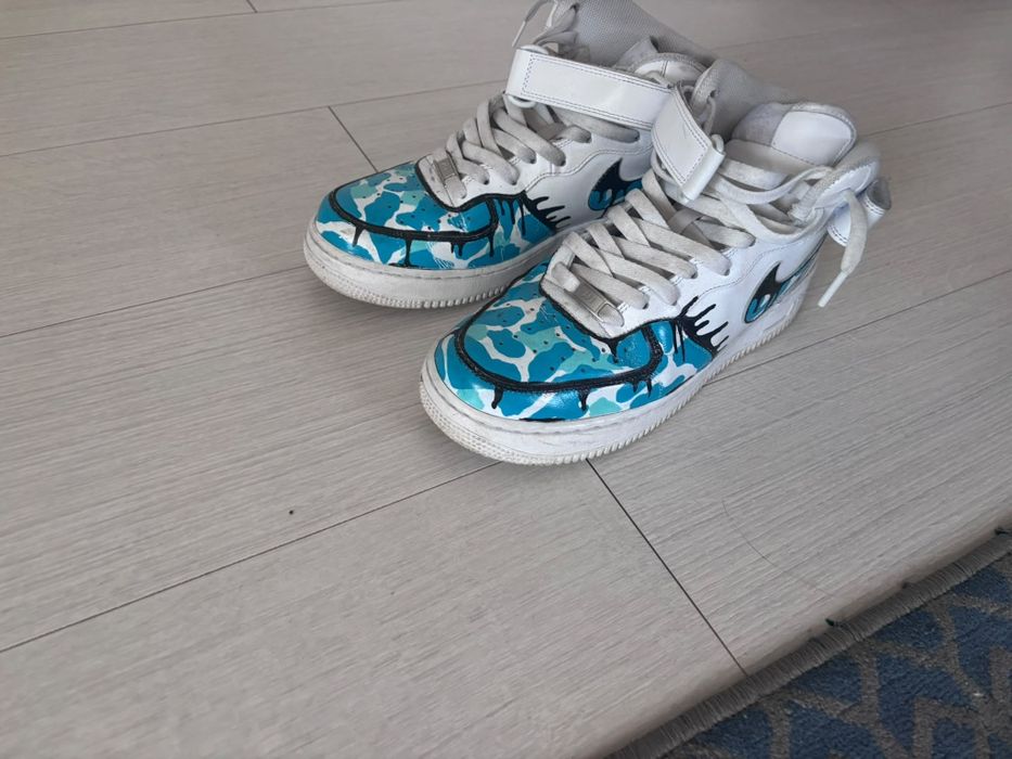 Vand Air force 1 Mid custom
