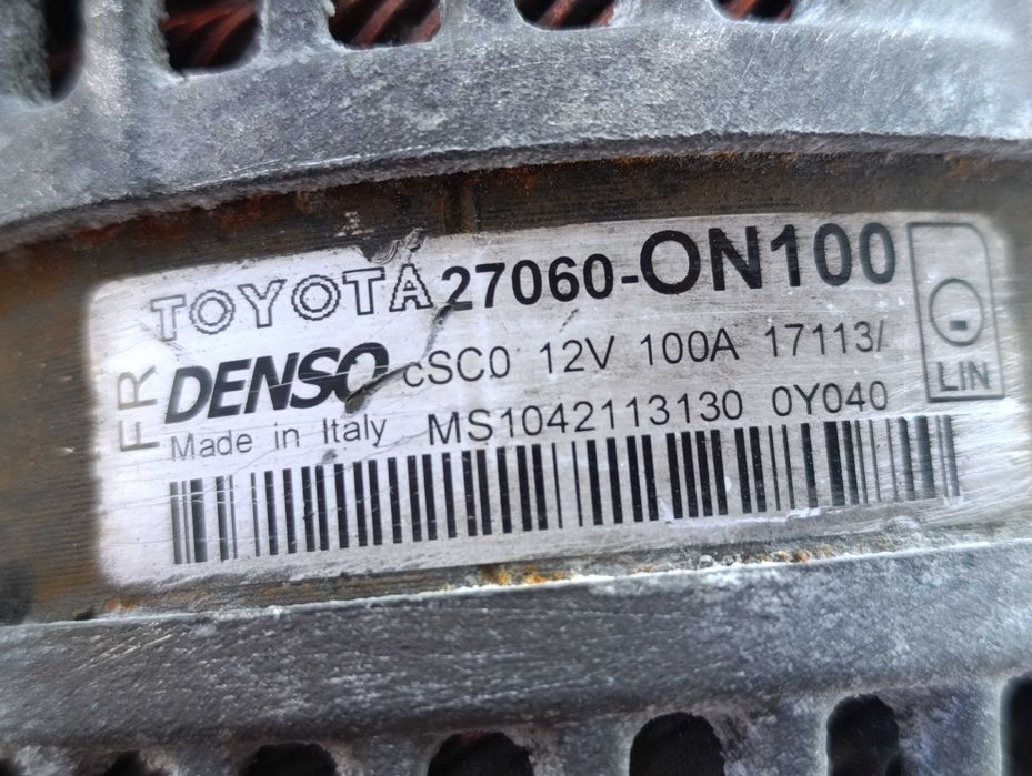 Динамо, алтернатор Тойота / Toyota  1,4Д след 11г,  27060-0N100
