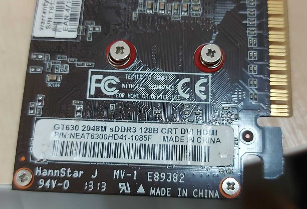 Видеокарта PCI-E Palit GeForce GT 630 2GB 128bit DDR3 DVI/VGA/HDMI