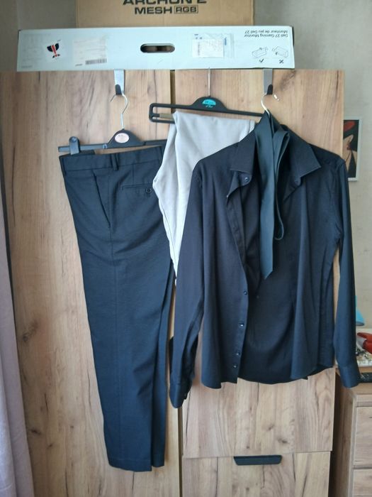 Мъжка риза с 2 панталона + вратовръзка на IVENTY