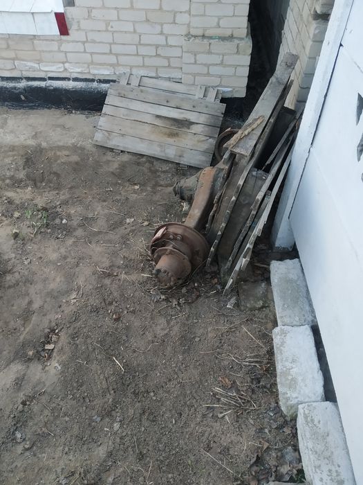 Задний мост газ66