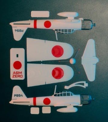 Конструктор японский самолёт