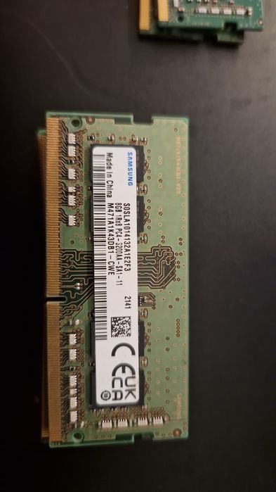 Kit dual Channel 2x 8gb ddr4 2666/3200mhz  laptop Kingston/Samsung