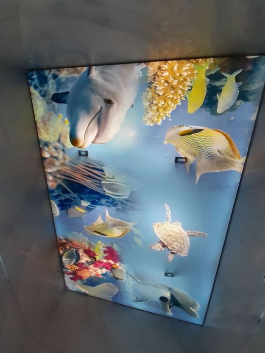 Натижной паталок.