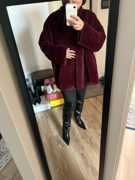 Эко шуба Max Mara