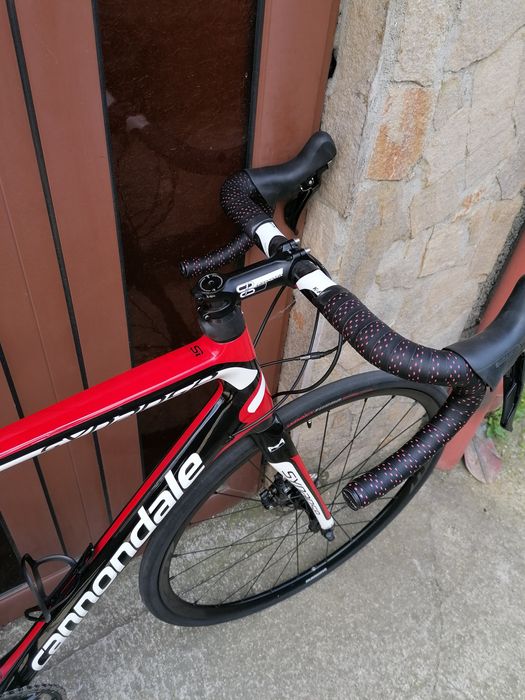 Шосеен Cannondale  Carbon  8,1 кг. Shimano Ultegra 2*11, хидравлика