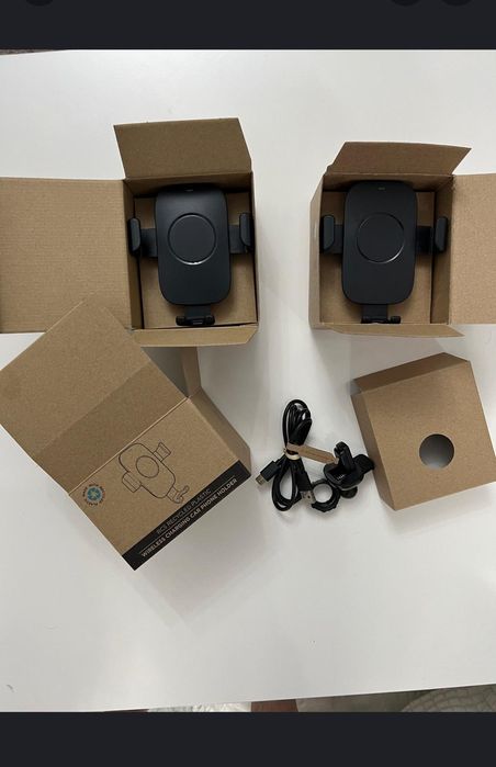 Suport auto telefon cu incarcare wireless 10 w