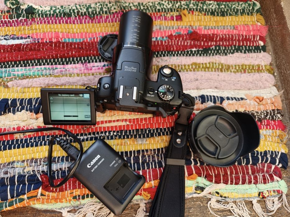 Canon SX50 ultrazoom 50x оптично увеличение