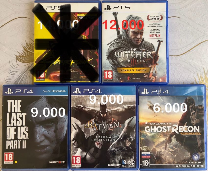 Игры на Playstation