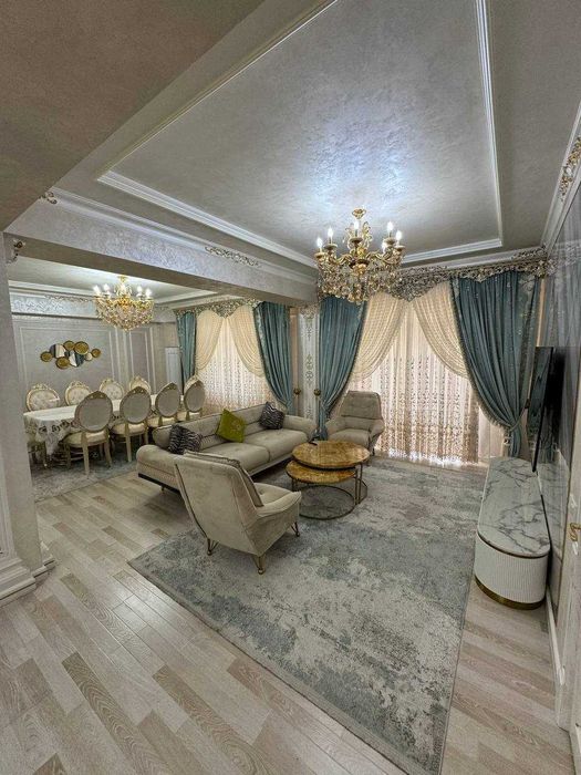 3-х комнатная в  ЖК «Madrid» ремонт есть ID: 6599