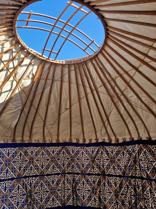 Киіз үй (юрта) ағаштан