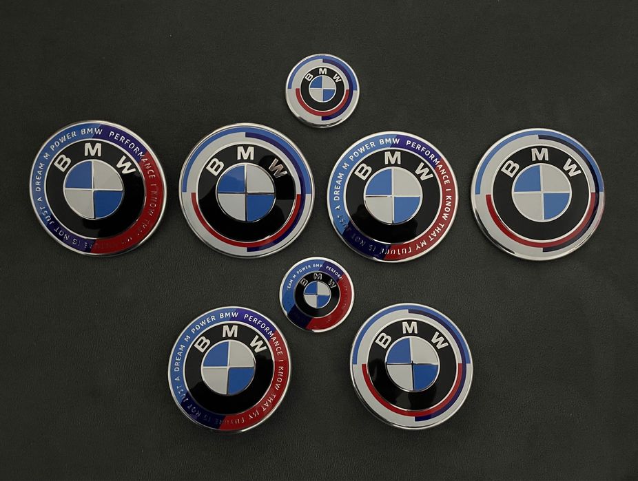 Emblema Noua BMW Anniversary colectie Volan Capota portbagaj 82 74 45