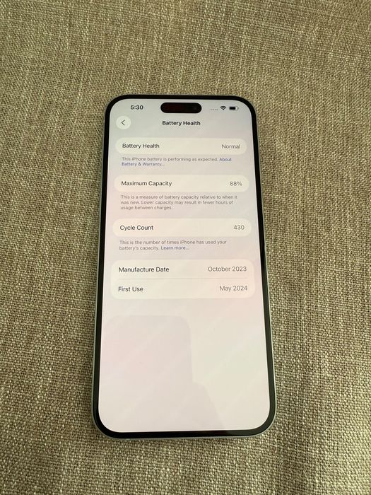 iPhone 15+, 128 gb, blue - с гаранция