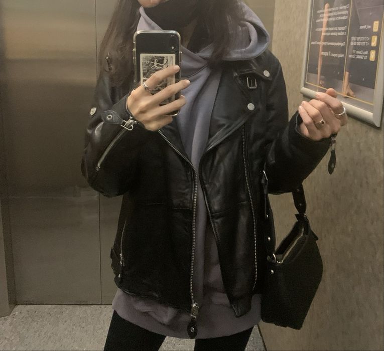 Куртка из натуральной кожи