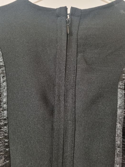 Официална черна рокля Avin