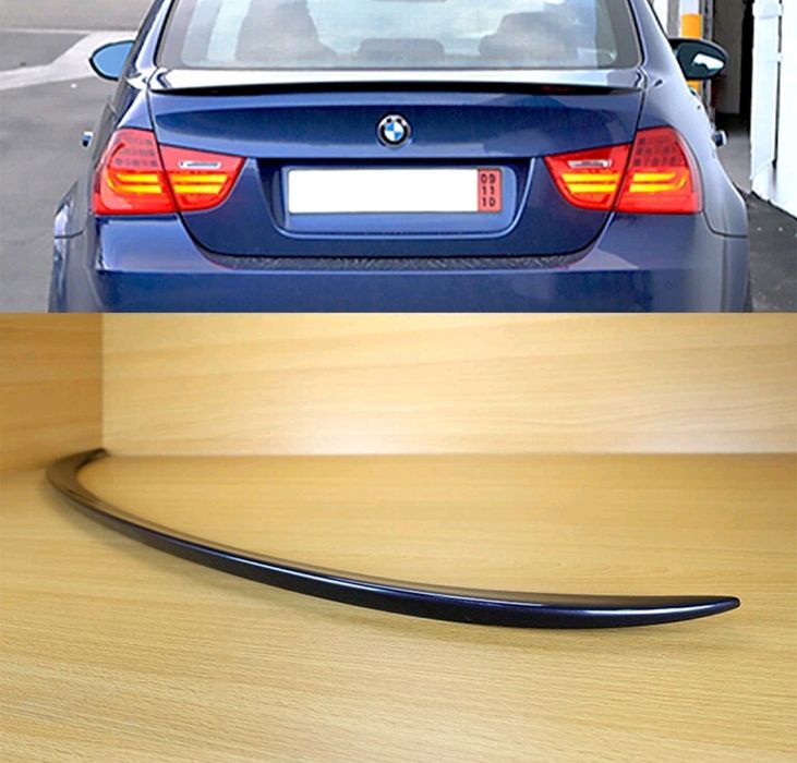 Eleron lip codita BMW Seria 3 E90 MP Style   design negru lucios.
