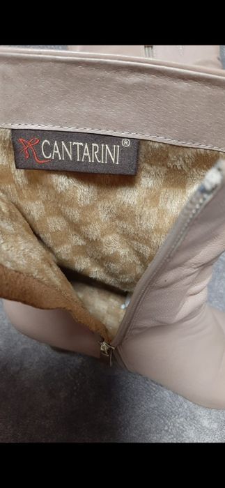 Женские кожаные сапожки