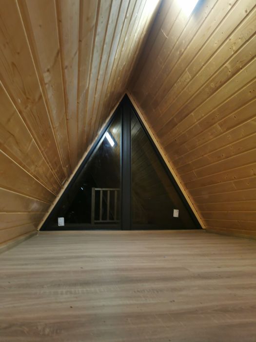 Constructii case lemn A frame sau structura usoara