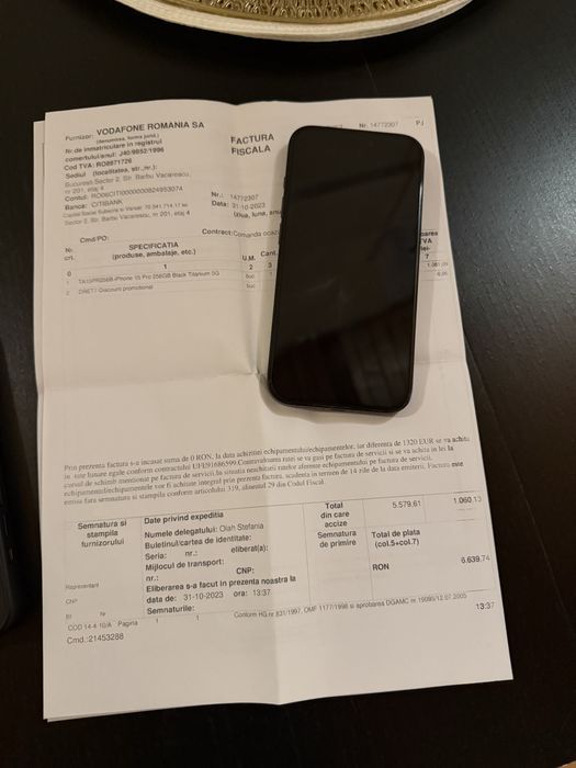 Iphone 15 Pro 256Gb