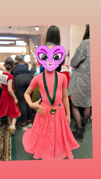 Платье бальное на девочку 7 лет