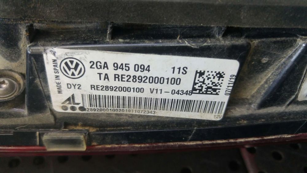Stop tripla lampa dreapta led haion vw t roc a11 2ga945094