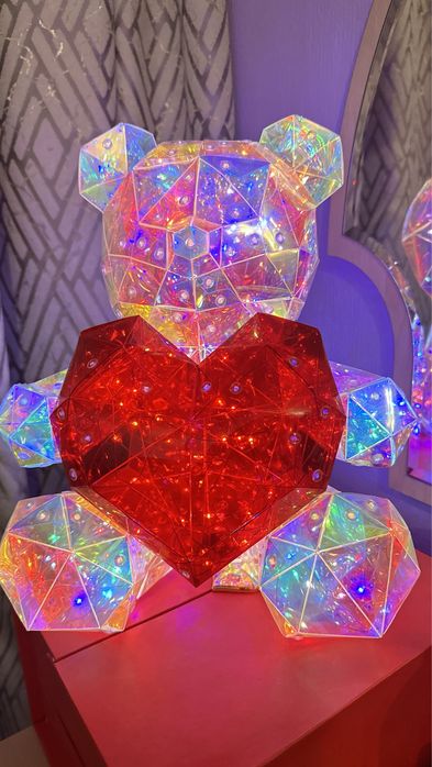 Ночник Мишка с сердечком