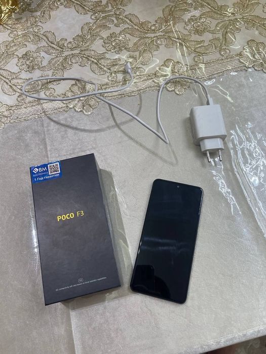 Xiaomi POCO F3 full complekt 6+6 128GB, PUBG Mobile 60+FPS + ulra HDR