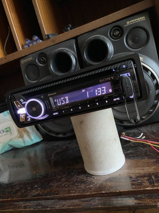 SONY MEX-N5000BT - МОЩЕН 4X55W - ЦВЕТОВЕ - Bluetooth, USB, CD  mp3 плеър за кола сд авто радио