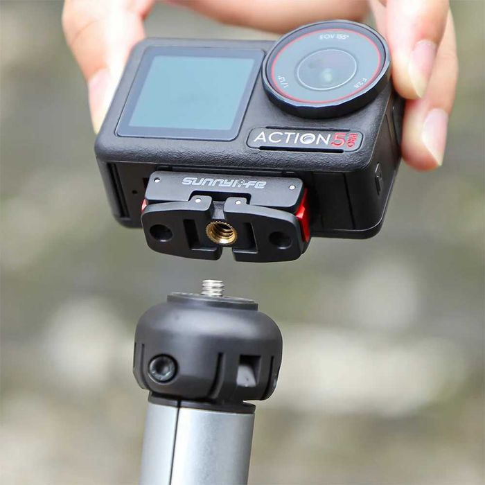 Adaptor quick release magnetic camere actiune DJI Osmo 3 4 5 Pro