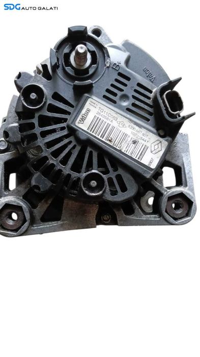 Alternator Valeo 16V Dacia Logan 1 1.6 Benzina 2004 - 2012 Cod 8200667607 TG11C063 [M9126]
