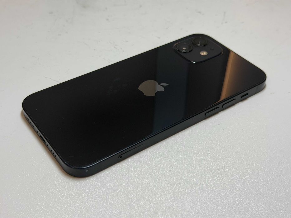 iPhone 12, Black, 128Gb, Liber de retea | Cod - G848