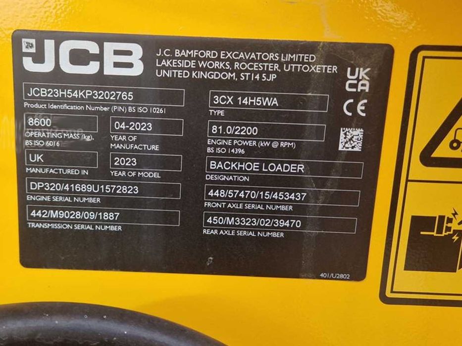 Экскаваторы-погрузчики JCB 3 CX PLUS