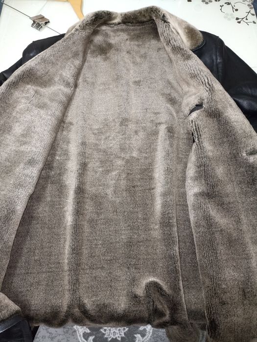 Дублёнка кожаная 54 размер