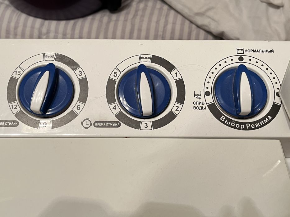 Стиральная машинка полуавтомат, с гарантией 3 года. вмещает 6.5 кг