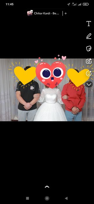 Светодиодный келин либоси. Surochna sotiladi sotiladi