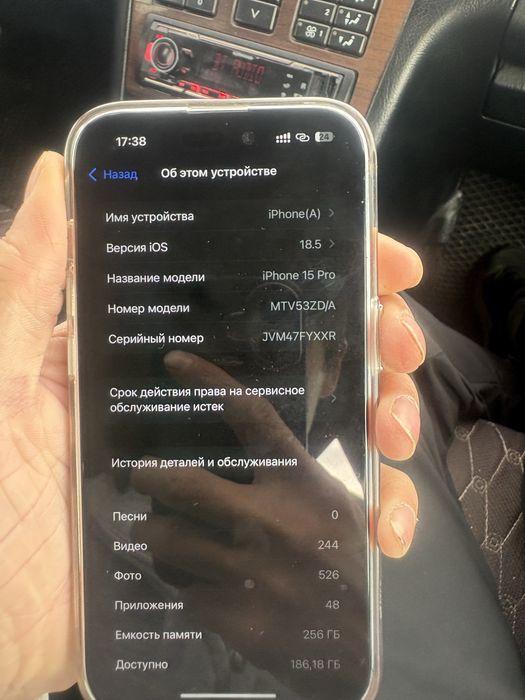 Iphone 15 pro 256gb