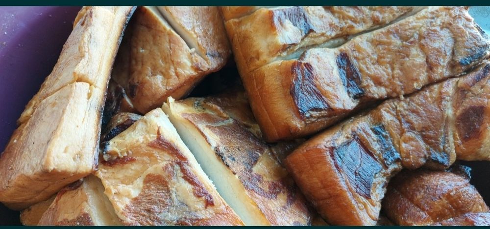 Домашние  горячего капчения  сало